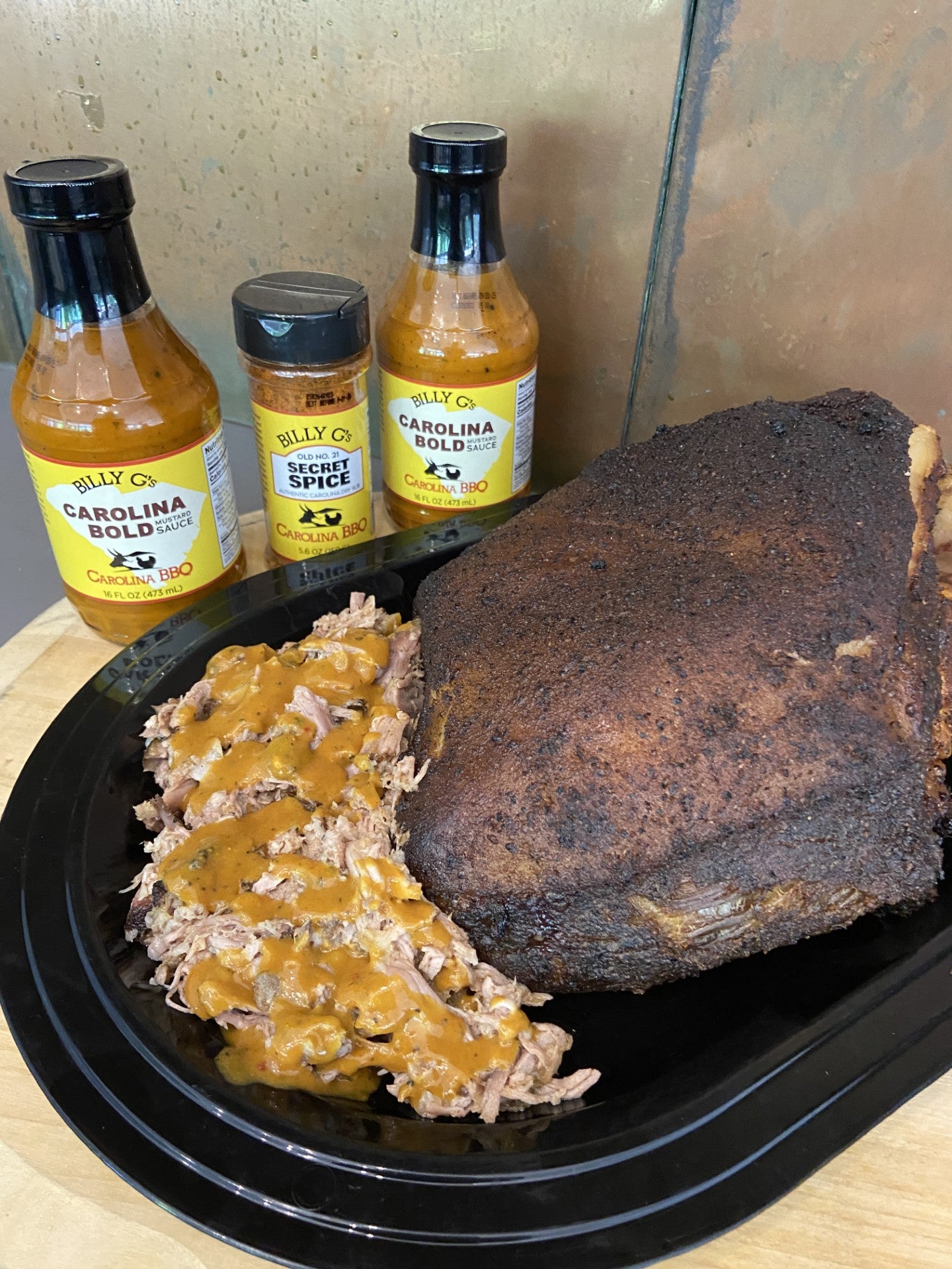 Palmetto Pack - (2 Carolina Bold Mustard Sauces and 1 Secret Spice Rub)
