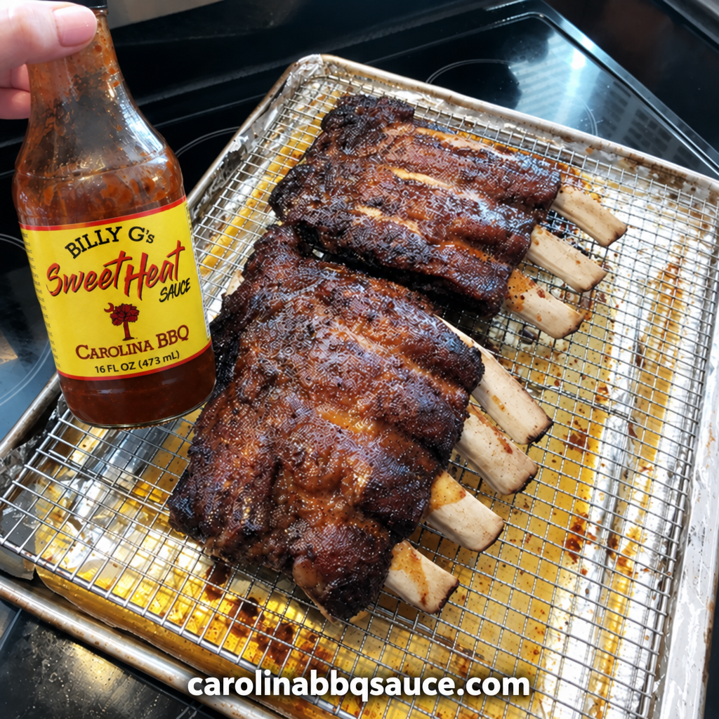 Beef ribs and Sweet Heat