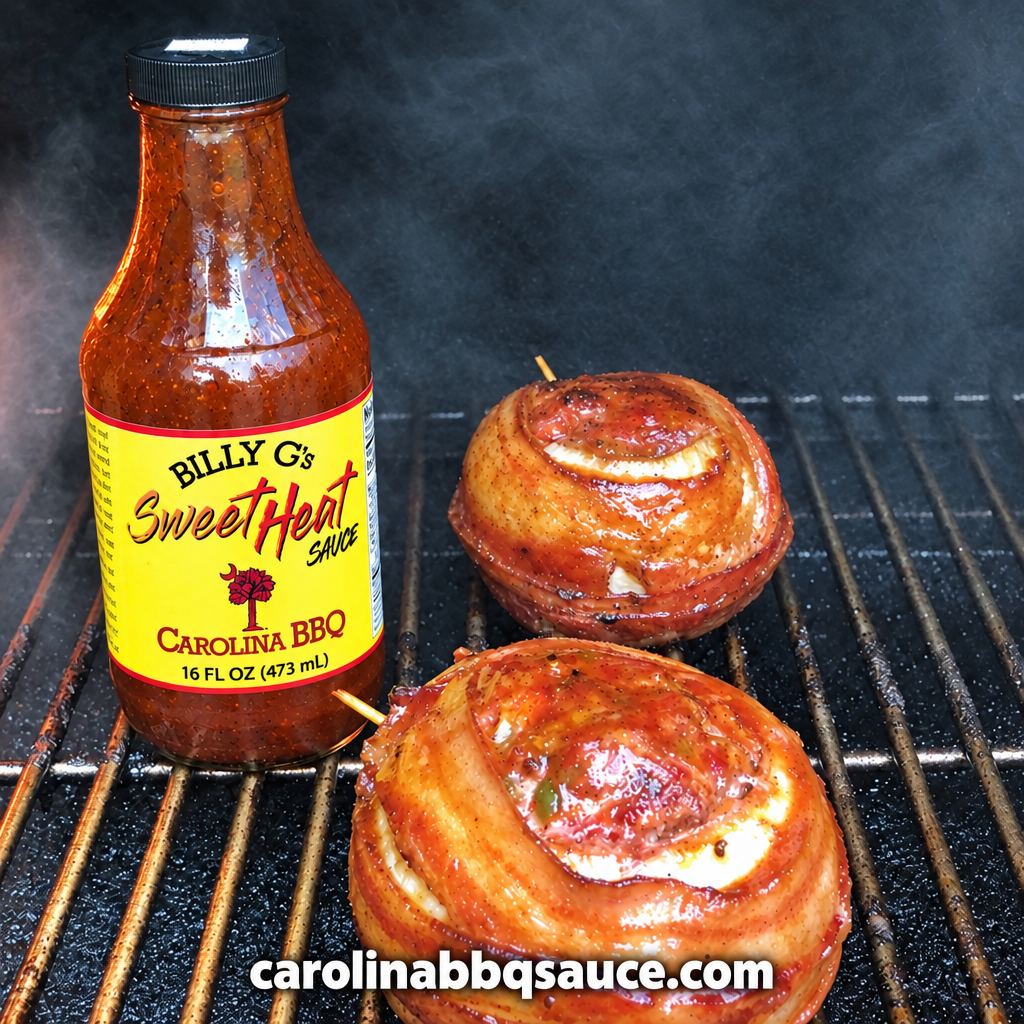 Grill and bacon bombs