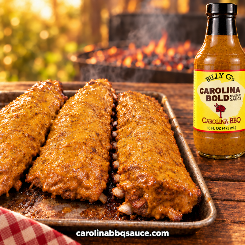 Mustard ribs